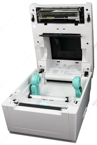 Toshiba TEC B-EV4D Etikettendrucker geöffnet